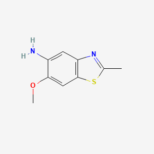 6-Methoxy-2-methylbenzo[d]thiazol-5-amine
