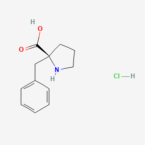 (S)-2-Benzylpyrrolidine-2-carboxylic acid hydrochloride