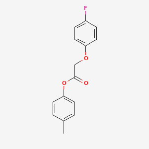 4-methylphenyl (4-fluorophenoxy)acetate