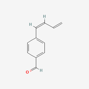 4-[(1Z)-1,3-Butadien-1-yl]benzaldehyde