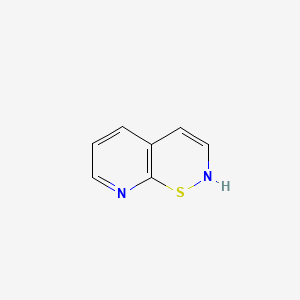 molecular formula C7H6N2S B561299 2H-Pyrido[3,2-e][1,2]thiazine CAS No. 109095-76-3