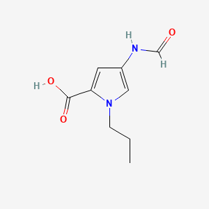 4-formamido-1-propyl-1H-pyrrole-2-carboxylic acid