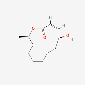 molecular formula C12H20O3 B561306 Epipatulolide C CAS No. 103729-44-8
