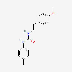 N-[2-(4-methoxyphenyl)ethyl]-N'-(4-methylphenyl)urea