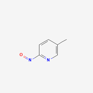 molecular formula C6H6N2O B561310 5-Methyl-2-nitrosopyridine CAS No. 104712-04-1