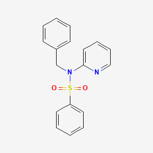 N-benzyl-N-2-pyridinylbenzenesulfonamide