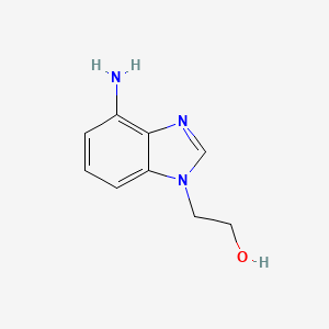 2-(4-amino-1H-benzo[d]imidazol-1-yl)ethanol