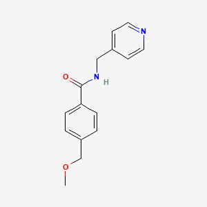 4-(methoxymethyl)-N-(4-pyridinylmethyl)benzamide