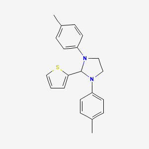 1,3-bis(4-methylphenyl)-2-(2-thienyl)imidazolidine
