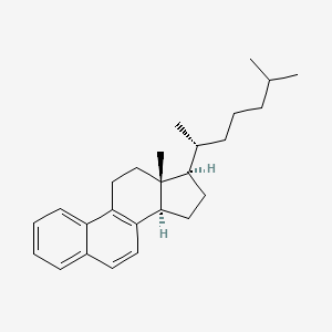 molecular formula C26H36 B561332 C26 Diaromatic sterane CAS No. 103908-63-0