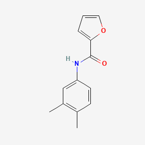 molecular formula C13H13NO2 B5613330 N-(3,4-dimethylphenyl)-2-furamide 