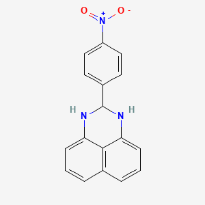2-(4-nitrophenyl)-2,3-dihydro-1H-perimidine