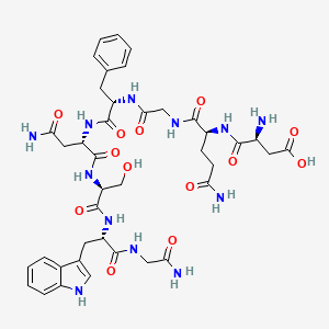 molecular formula C40H52N12O13 B561358 白激肽 III CAS No. 104958-71-6