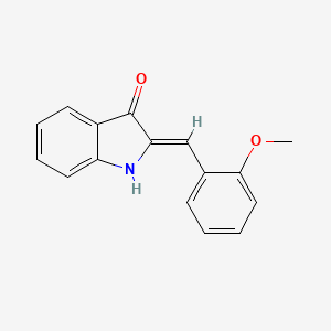 2-(2-methoxybenzylidene)-1,2-dihydro-3H-indol-3-one