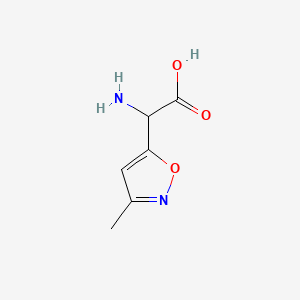 2-Amino-2-(3-methylisoxazol-5-yl)acetic acid