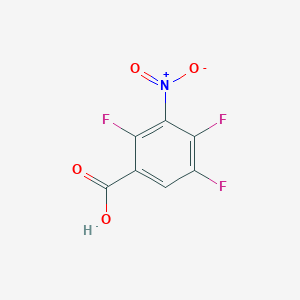 B056146 2,4,5-Trifluoro-3-nitrobenzoic acid CAS No. 115549-15-0