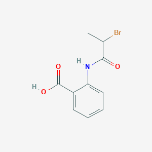 2-[(2-bromopropanoyl)amino]benzoic acid