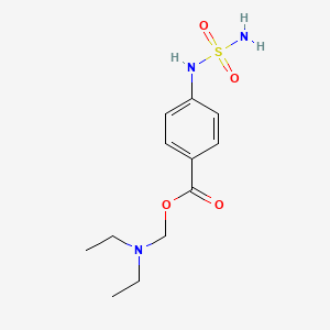 B561537 (Diethylamino)methyl 4-(sulfamoylamino)benzoate CAS No. 101590-36-7