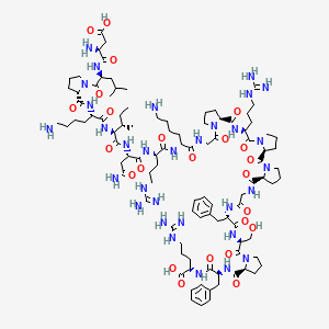 molecular formula C100H159N31O24 B561563 Bombinakinin M CAS No. 509151-65-9