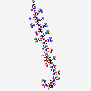 molecular formula C137H230N48O39 B561592 TAT14肽(Nrf2激活剂III) CAS No. 1362661-34-4