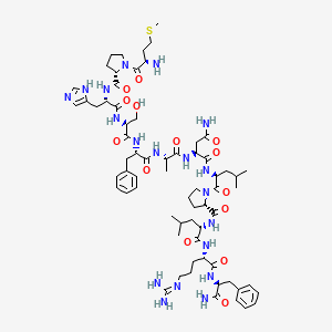 molecular formula C67H101N19O14S B561597 RFRP-1 (人) 