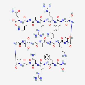 molecular formula C93H156N34O27 B561598 Neuropeptide S (Souris) CAS No. 412938-74-0