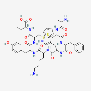 molecular formula C49H64N10O10S2 B561604 Acfwkycv CAS No. 342878-90-4
