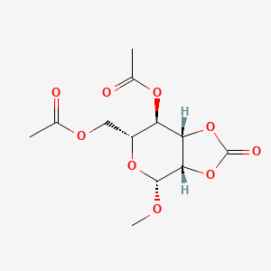 Methyl 4,6-di-O-acetyl-2,3-carbonyl-b-D-mannopyranoside