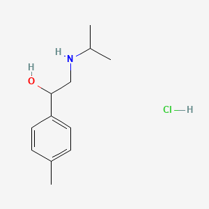 1-(4-Methylphenyl)-2-(propan-2-ylamino)ethanol;hydrochloride