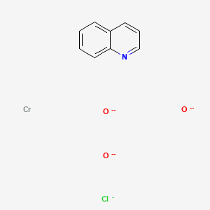 molecular formula C9H7ClCrNO3-7 B561640 Quinolinium chlorochromate CAS No. 108703-35-1