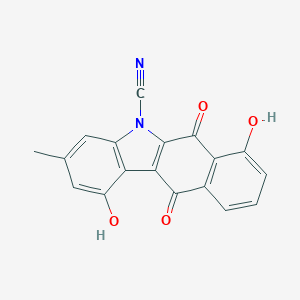 molecular formula C18H10N2O4 B056166 前金霉素 CAS No. 120796-24-9
