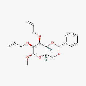 Methyl 2,3-di-O-allyl-4,6-O-benzylidene-a-D-mannopyranoside