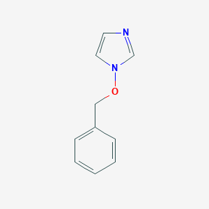 molecular formula C10H10N2O B056170 1-(benzyloxy)-1H-imidazole CAS No. 121779-19-9