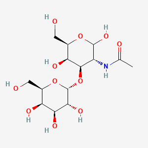 molecular formula C14H25NO11 B561712 Gal-alpha1,3-GalNAc CAS No. 60283-31-0