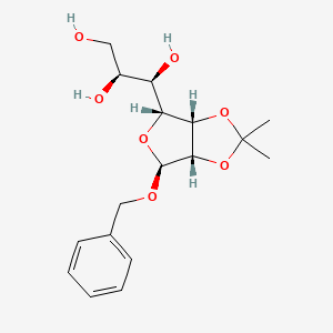 Benzyl 2,3-O-Isopropylidene-L-glycero-a-D-mannoheptofuranoside