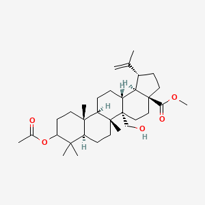 molecular formula C33H52O5 B561755 3-Acetoxy-27-hydroxy-20(29)-lupen-28-oic acid methyl ester CAS No. 263844-80-0