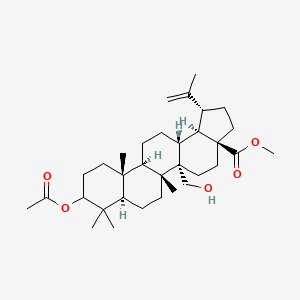 3-Acetoxy-27-hydroxy-20(29)-lupen-28-oic acid methyl ester