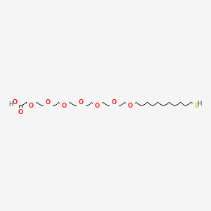 23-(9-Mercaptononyl)-3,6,9,12,15,18,21-heptaoxatricosanoic acid