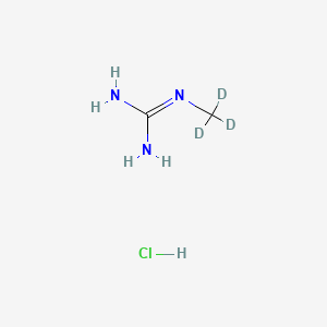 N-Methylguanidine-d3 Hydrochloride
