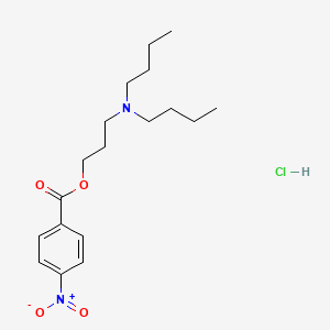 N,N-Di-n-butyl-N-3-[4-nitrobenzoyloxy)propyl]ammonium Chloride