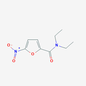 molecular formula C9H12N2O4 B5617854 N,N-diethyl-5-nitro-2-furamide 