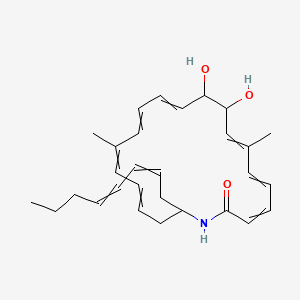 molecular formula C29H39NO3 B561789 海翁酰胺 C CAS No. 1257083-94-5