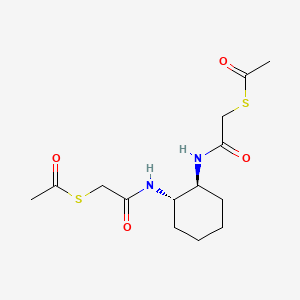 rac trans-1,2-Bis(thioacetateacetamido)cyclohexane