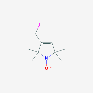 molecular formula C9H16INO B561796 3-碘甲基-(1-氧基-2,2,5,5-四甲基吡咯啉) CAS No. 76893-33-9