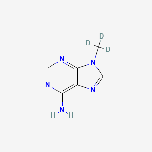 molecular formula C6H7N5 B561801 9-甲基-d3 腺嘌呤 CAS No. 130859-46-0