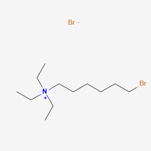 molecular formula C12H27Br2N B561802 6-Bromohexyltriethylammonium bromide CAS No. 161097-76-3