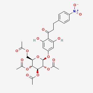molecular formula C29H31NO15 B561810 4'-O-(beta-D-2