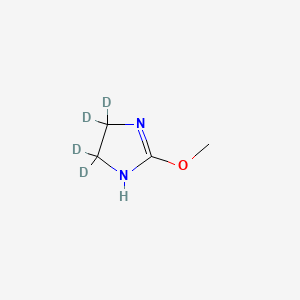 4,5-Dihydro-2-methoxy-1H-imidazole-4,5-d4
