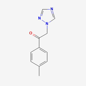 molecular formula C11H11N3O B5618175 1-(4-methylphenyl)-2-(1H-1,2,4-triazol-1-yl)ethanone 