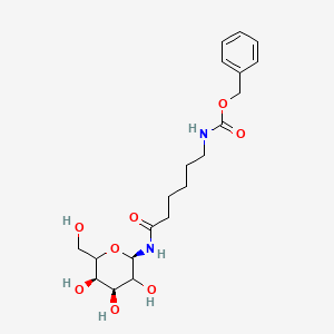 N-(epsilon-N-Benzyloxycarbonylamino)caproyl)-beta-D-galactopyranosylamine (contains approx 35per cent Ethanol